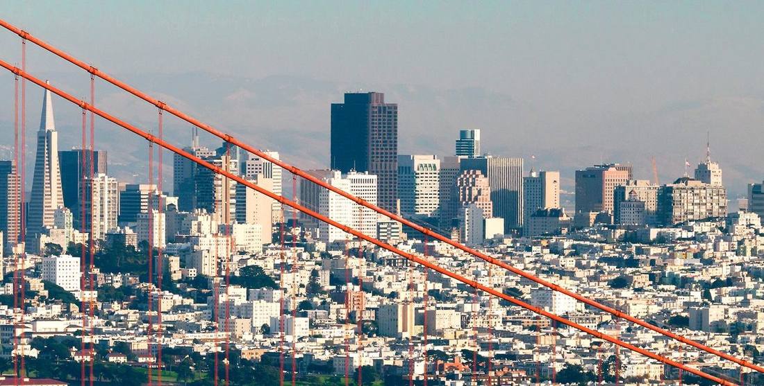 Downtown across the bay